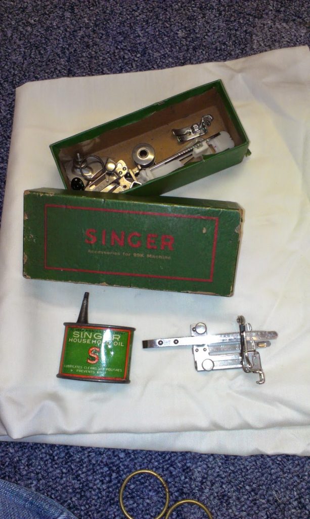 Vintage Singer sewing machine accessories