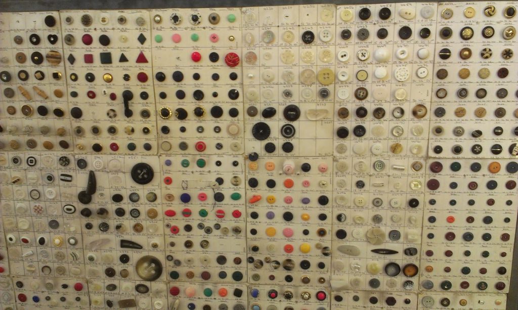decorate with buttons