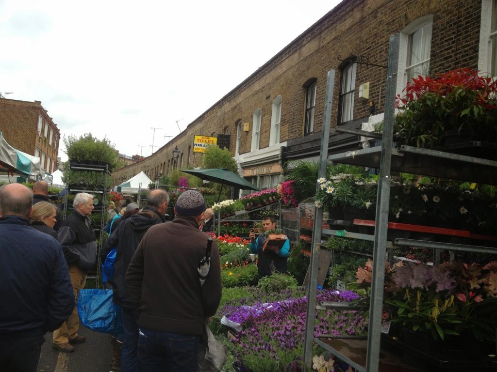 Columbia Road flower market