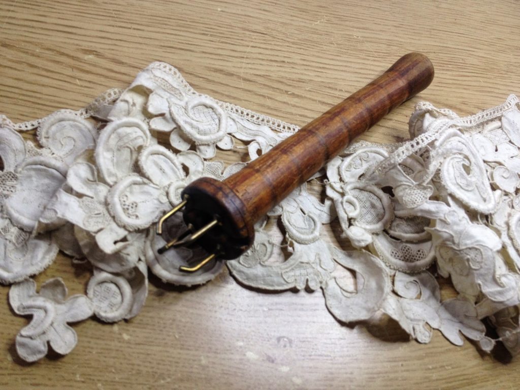 Textile treasure - Saltaire Mill Bobbin and needle lace