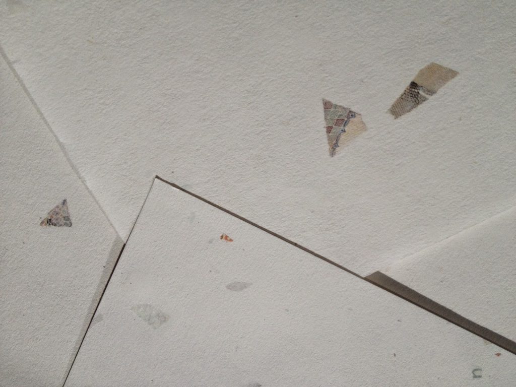 making paper with shredded bank notes