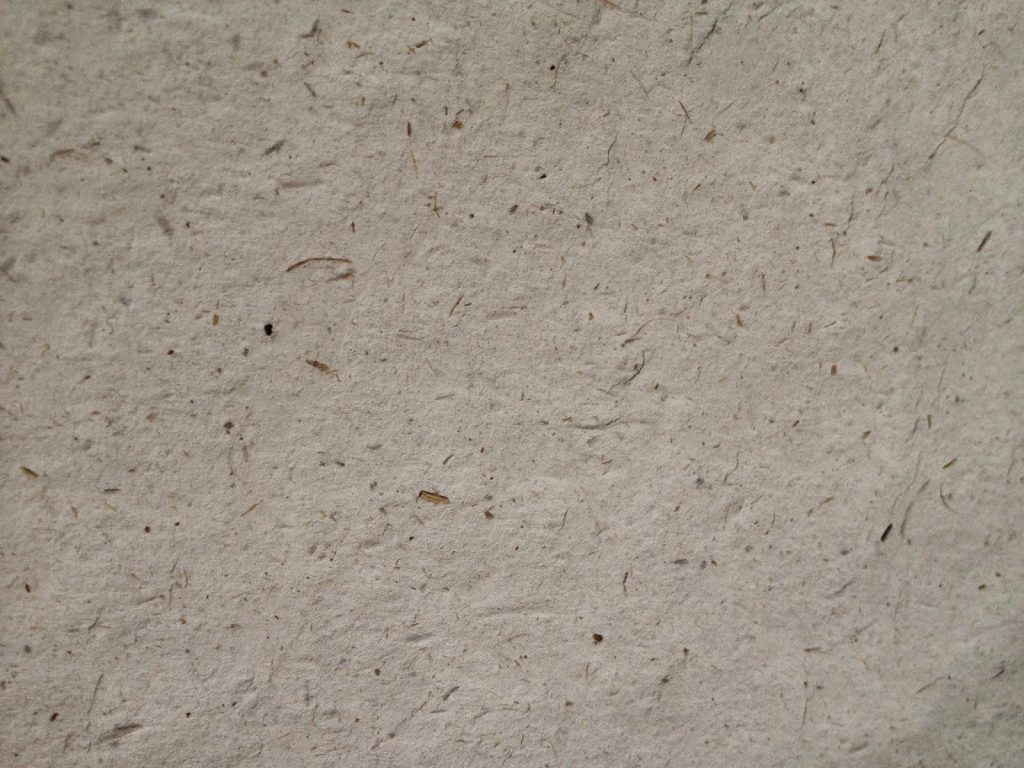 making paper with elephant dung