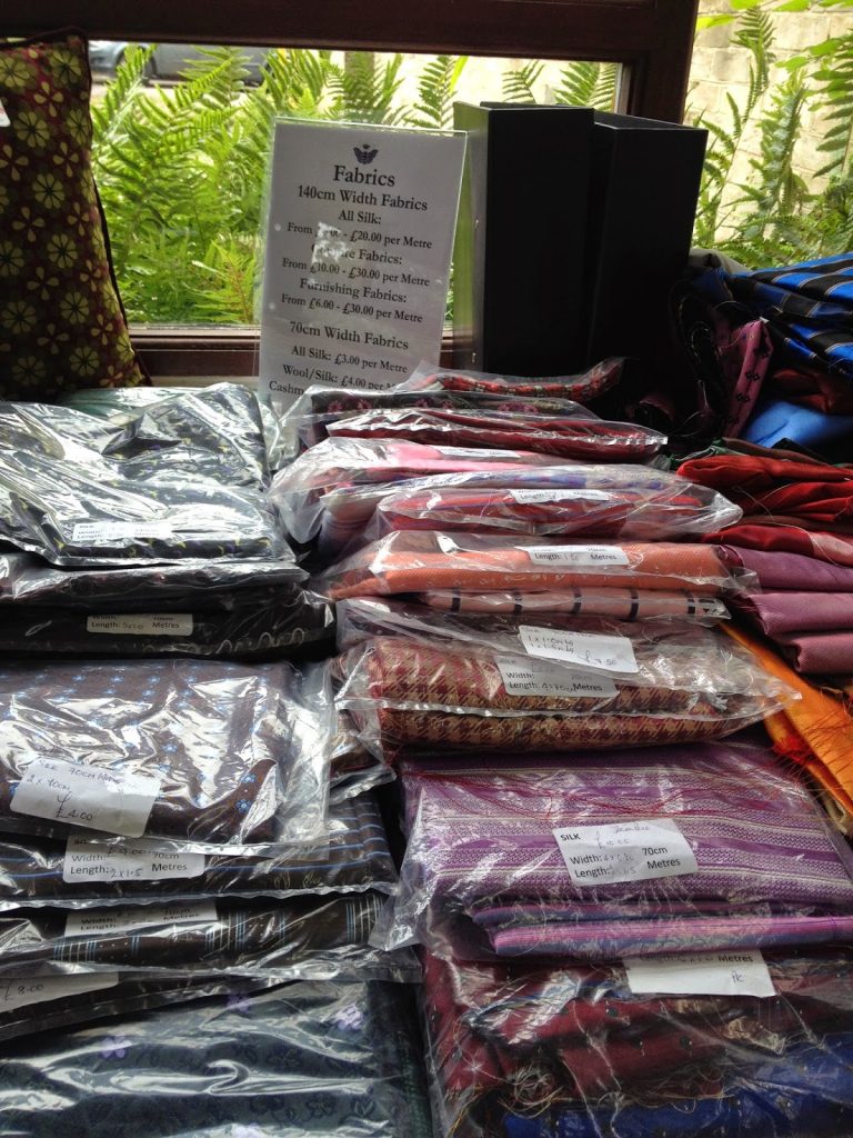 Silk Route shopping - fabrics - Vanners factory shop
