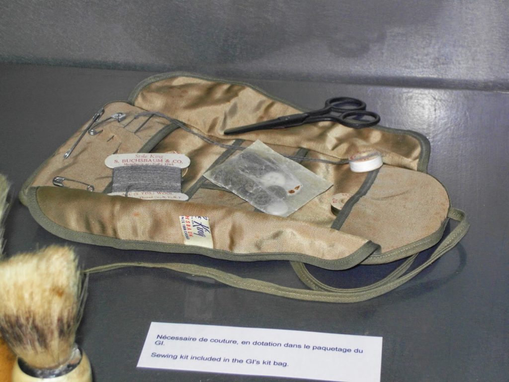 sewing kit belonging to an American G.I