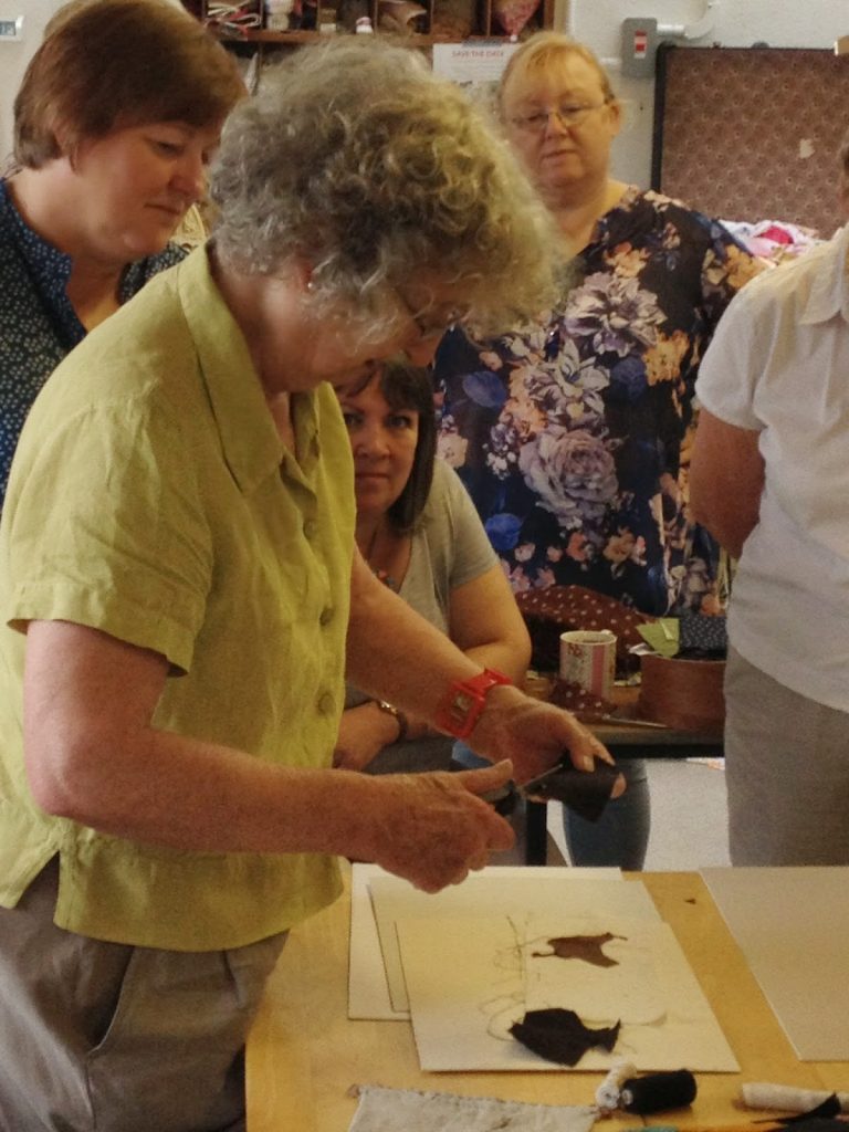 janet bolton demonstrated her sewing method