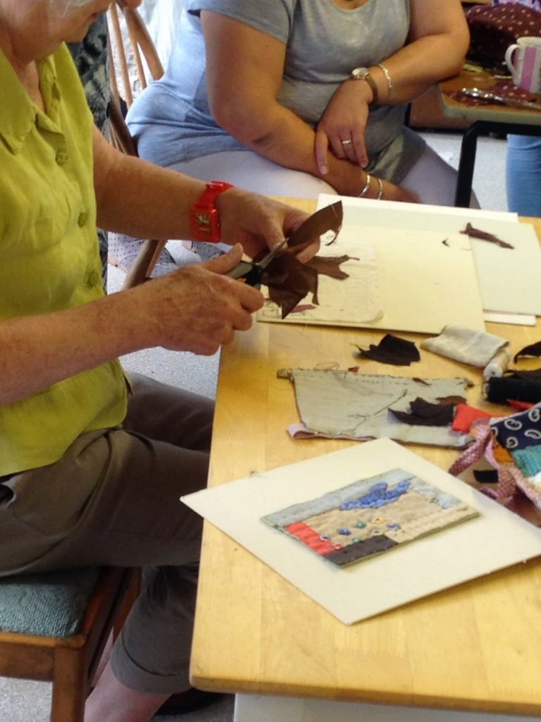 janet bolton demonstrated her sewing method