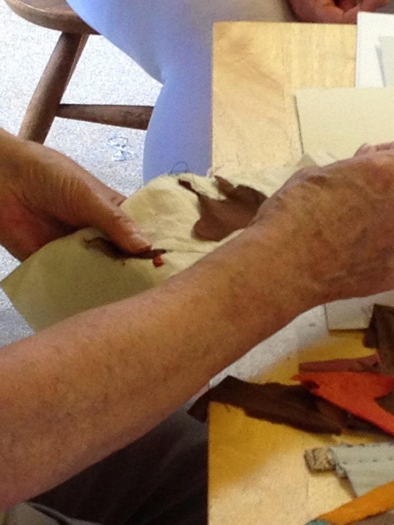 janet bolton demonstrated her sewing method