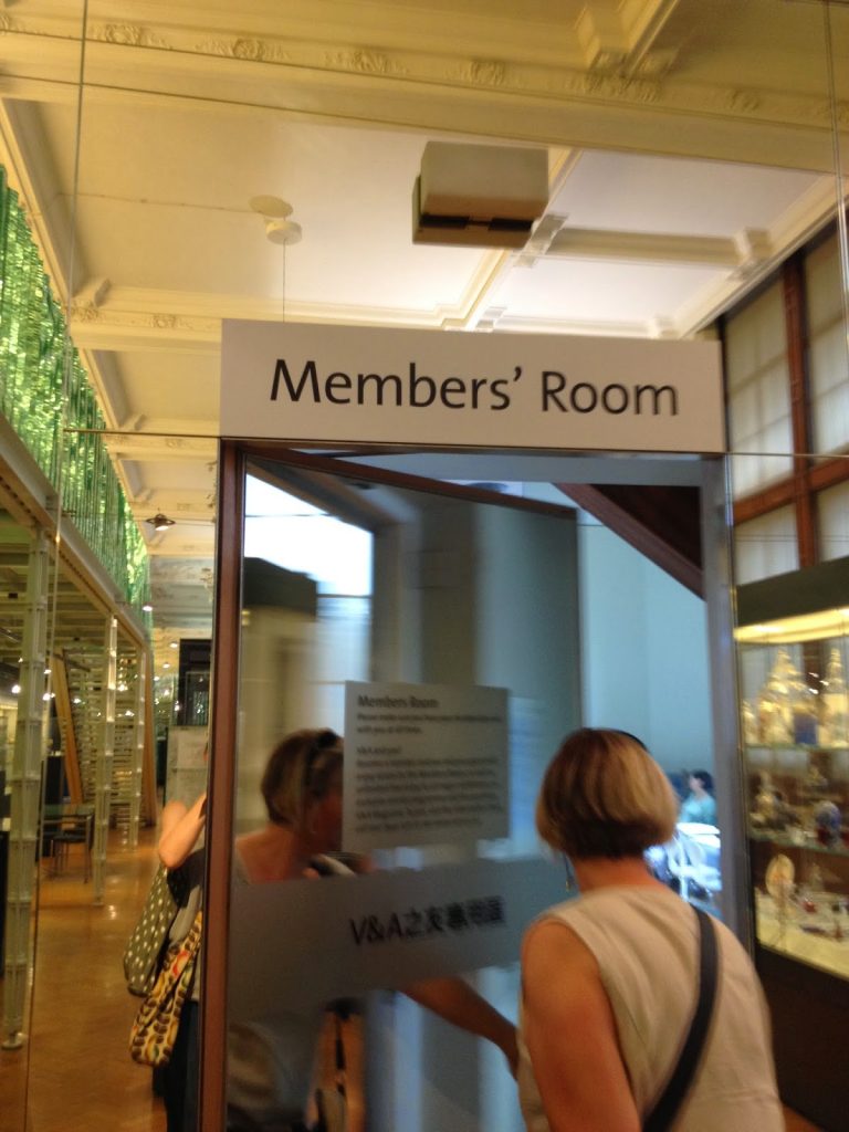 Victoria and Albert Museum members' area