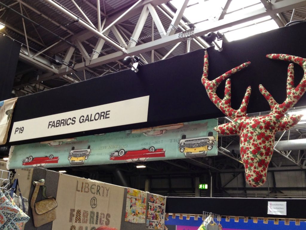 The Festival of Quilts 2014 shopping