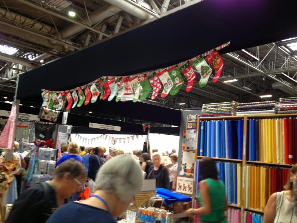 The Festival of Quilts 2014 shopping