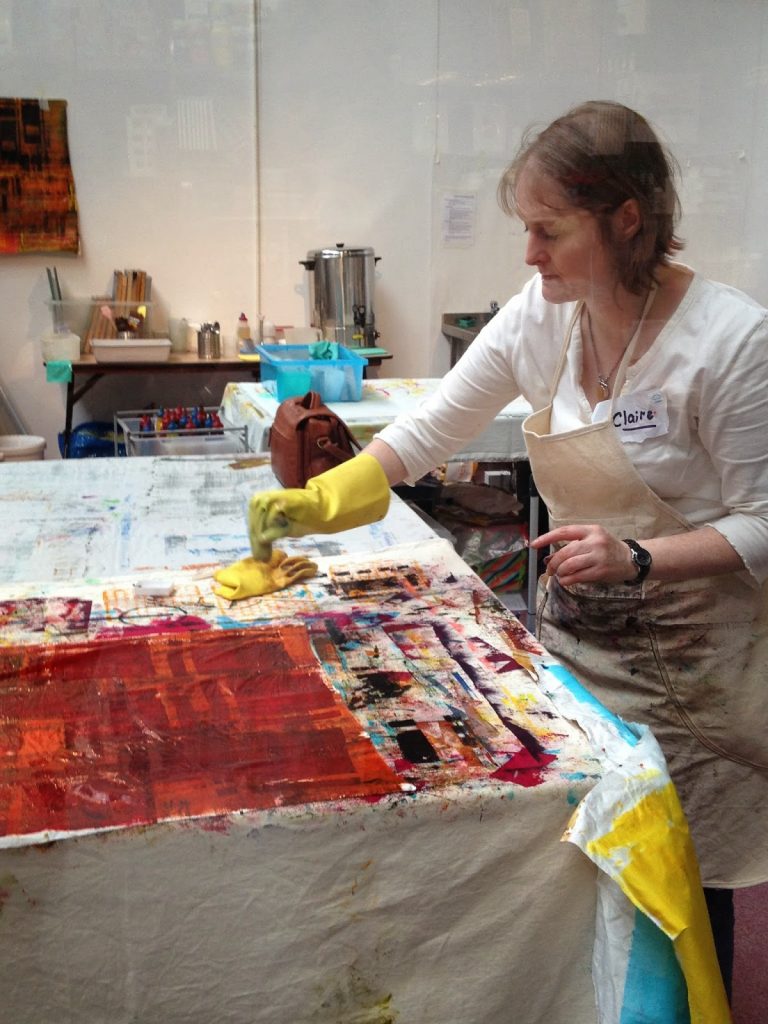 The live studio of Committed to Cloth