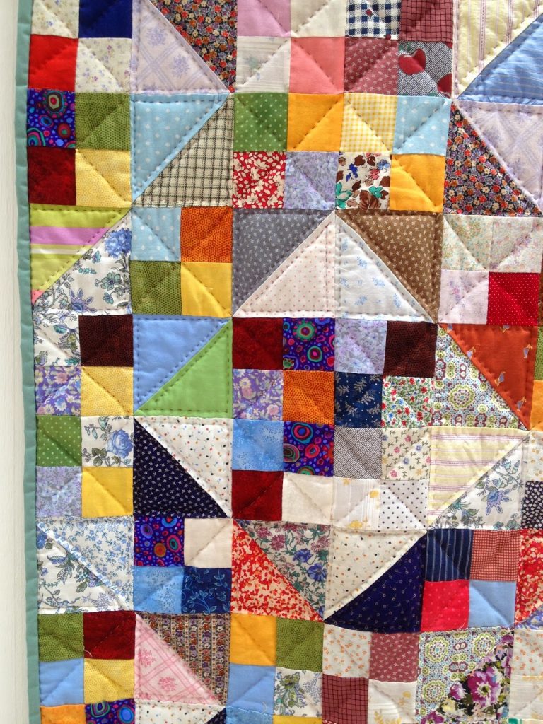 The Festival of Quilts - Traditional Quilts - squares and triangles