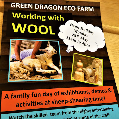 Green Dragon Eco Farm Working With Wool Poster