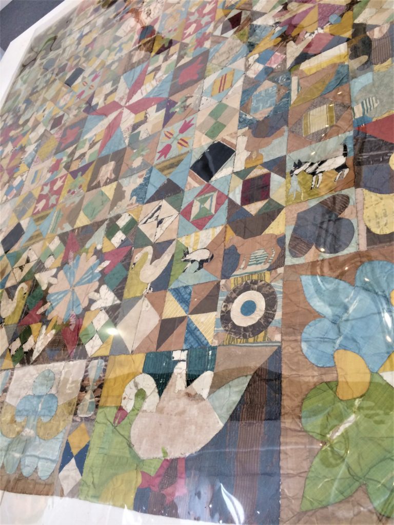 Festival of Quilts 2018 - English Coverlet dated 1718
