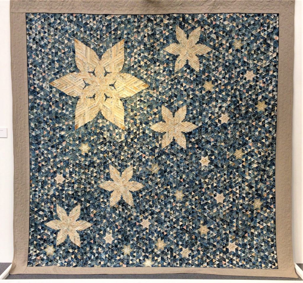 Festival of Quilts 2018 - Indigo and Sarasa; Pieces of my Life Exhibition- Shizuko Kuroha
