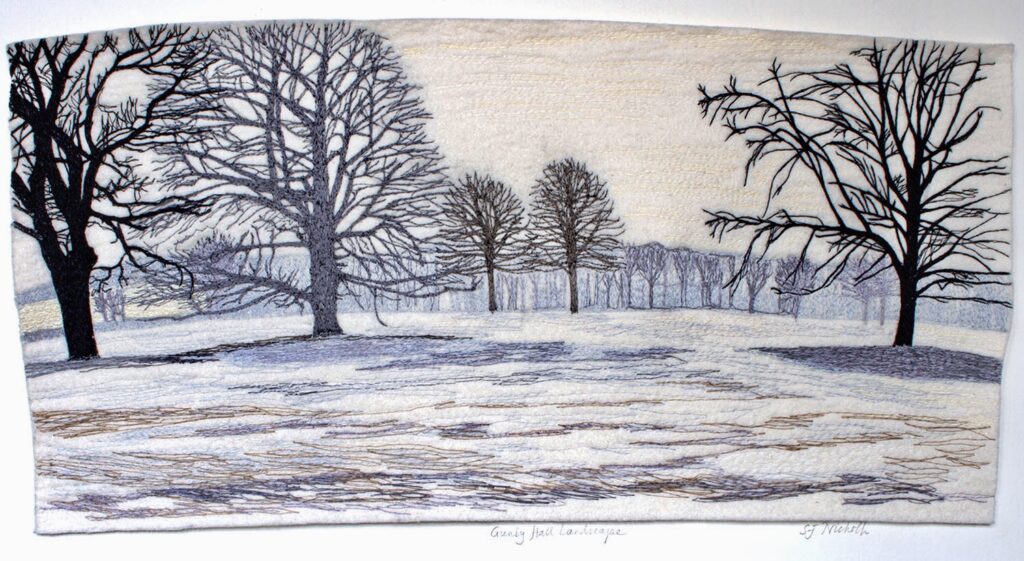 Embroidered Landscape
