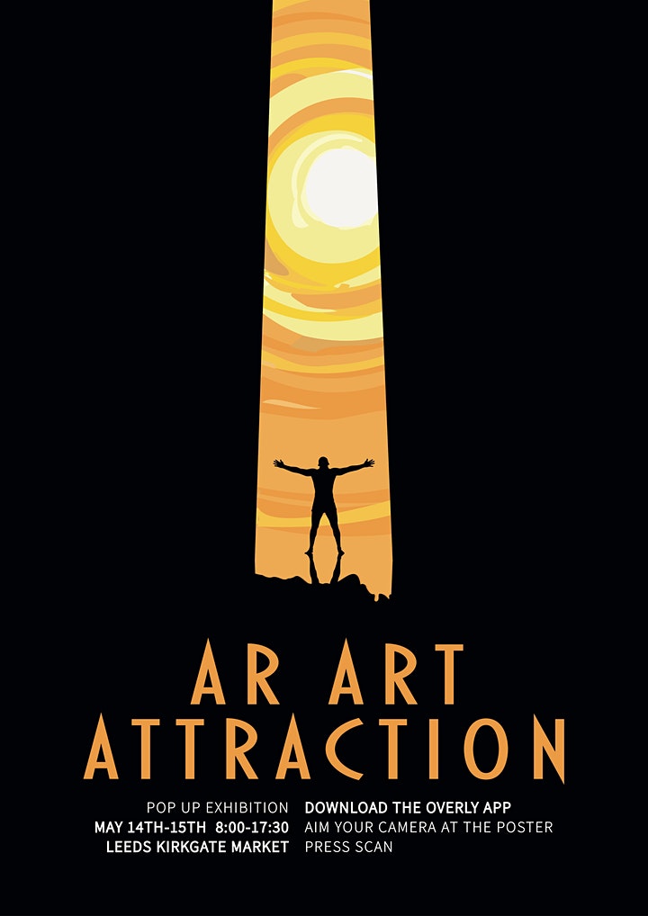 Leeds Kirkgate Market AR Exhibition Poster