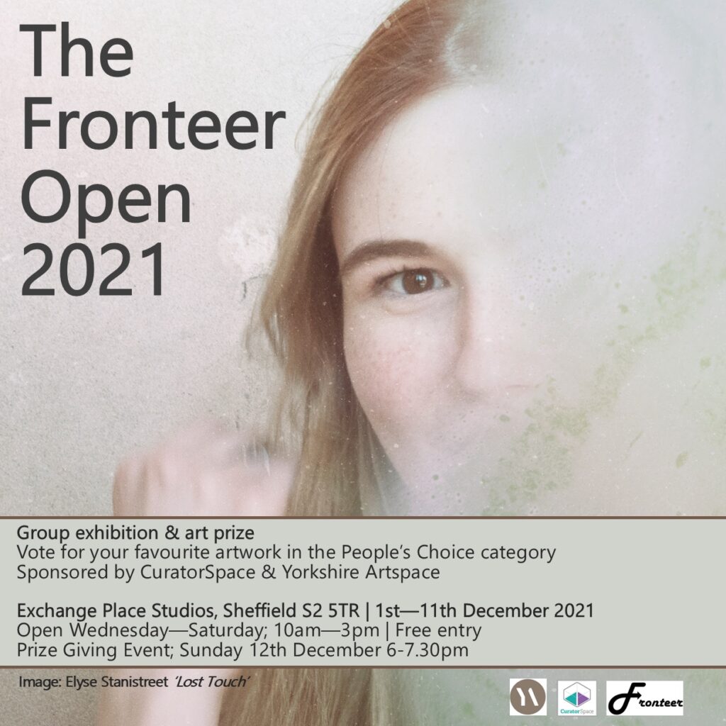 Fronteer Open 2021 Exhibition  poster