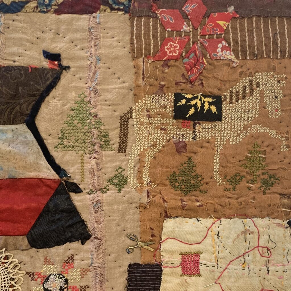 Textile Study Group - hand stitched vintage quilts by Mandy Pattullo