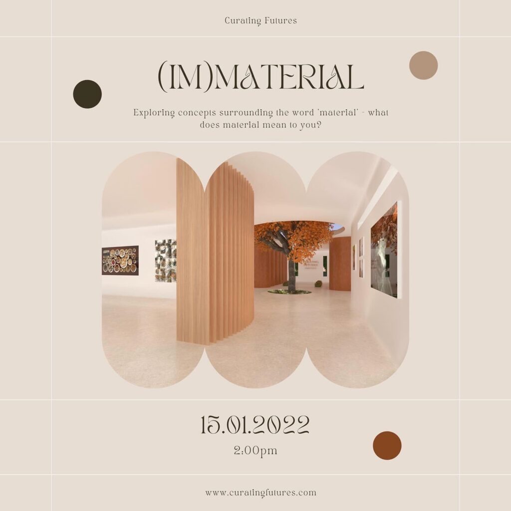 IMMaterial Exhibition Poster