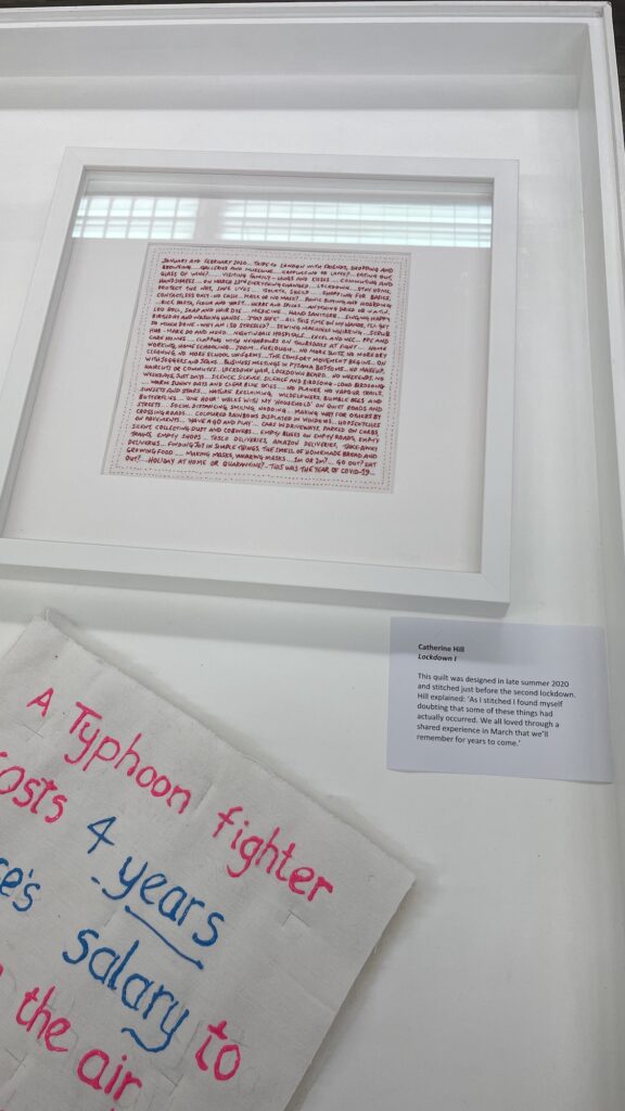 A quick photo before the artwork os collected - Covid 19 Part 1