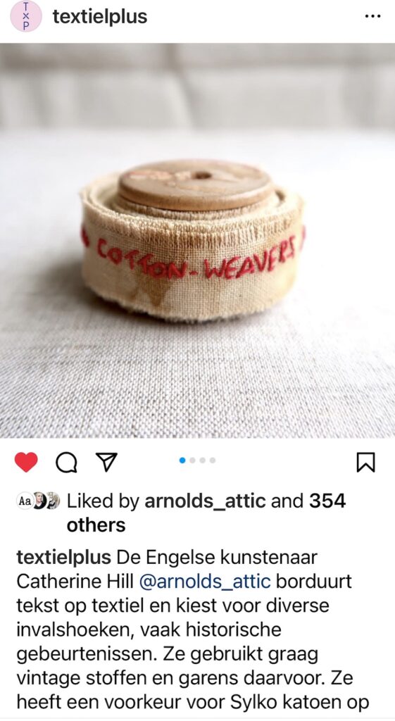 Textiel Plus Instagram