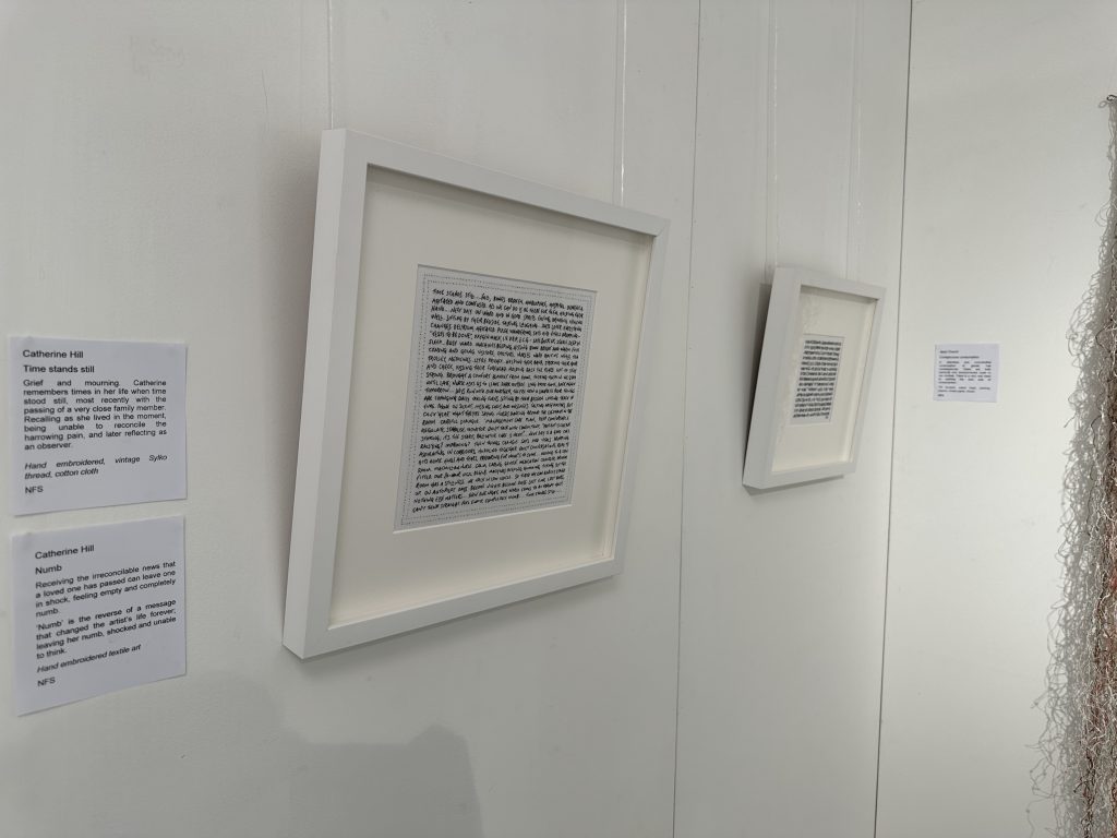Numb and Time Stands Still in exhibition