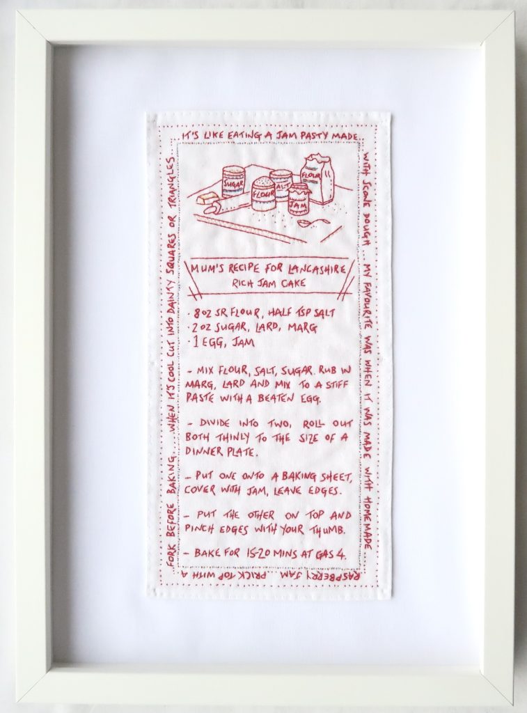 Lancashire Rich Jam Cake - part of the Ilkley Arts Open Exhibition 2025