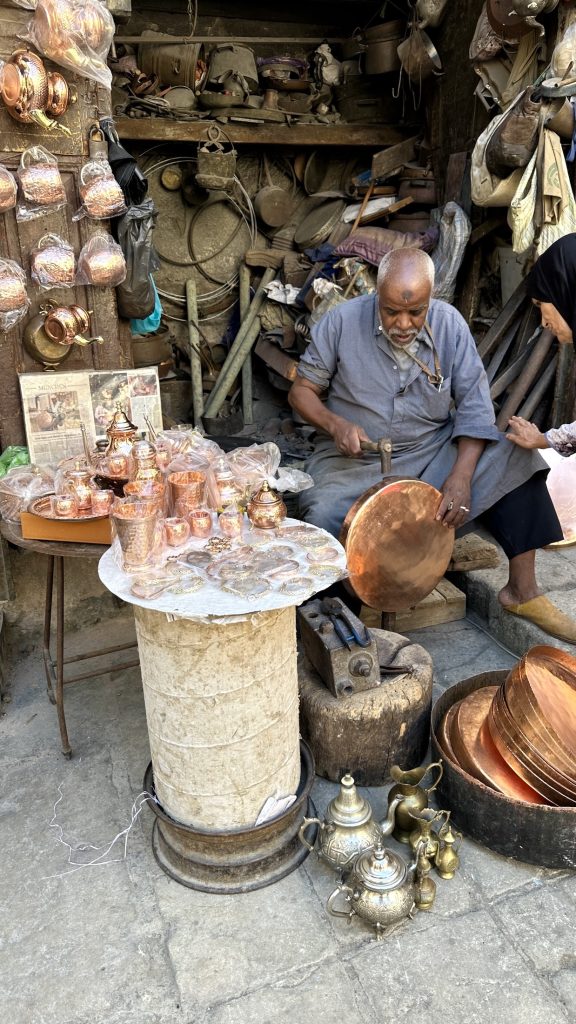 Explore Place Seffarine - where coppersmiths have practiced their trade for generations.